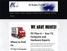 Tablet Screenshot of pc-plan-it.com